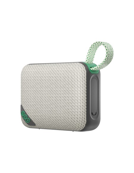 
Belaidė „Bluetooth“ kolonėlė su RGB foniniu apšvietimu, IP67, pilkai žalia
