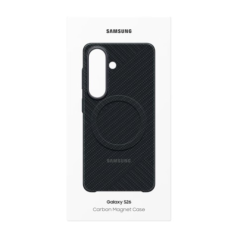 
„Samsung Galaxy S26“ „Samsung Carbon“ magnetinis dėklas „MagSafe“ – juodas
