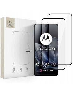 
Grūdintas stiklas Motorola Edge 70 5G Glass Fit+, juodas - 2 vnt.
