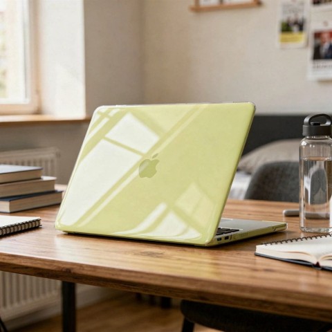 
„MacBook Neo 13& 39 & 39 2026“ minkštas dėklas – permatomas
