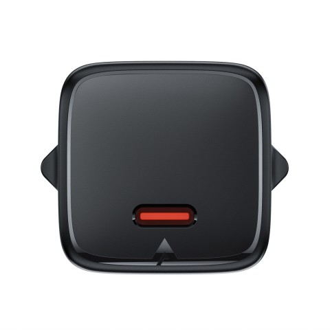 
USB-C GaN PD 20W sieninis įkroviklis – juodas
