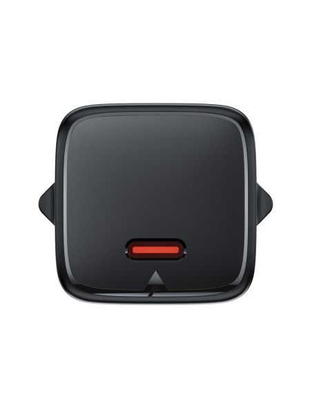 
USB-C GaN PD 20W sieninis įkroviklis – juodas
