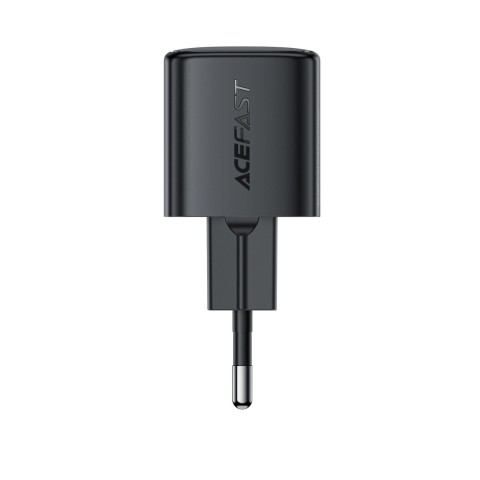 
USB-C GaN PD 20W sieninis įkroviklis – juodas
