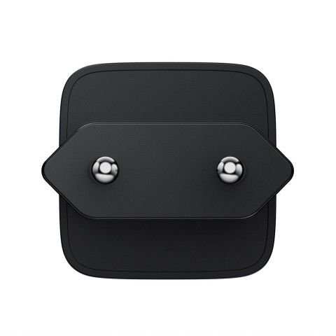
USB-C GaN PD 20W sieninis įkroviklis – juodas
