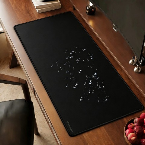 
XXL vandeniui atsparus žaidimų stalo kilimėlis 1000x500 mm - juodas
