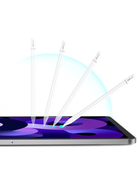 
Talpinis rašiklis iPad su belaidžiu įkrovimu ir 2 antgaliais V3 - baltas
