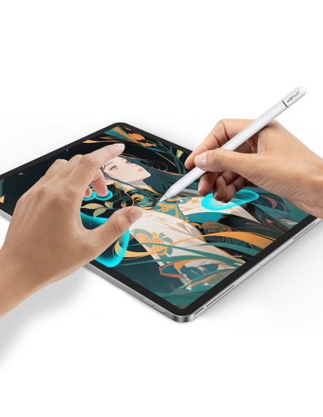 
Talpinis rašiklis iPad su belaidžiu įkrovimu ir 2 antgaliais V3 - baltas
