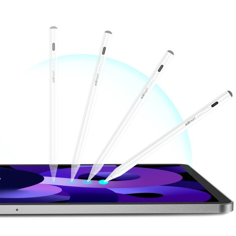 
Talpinis rašiklis iPad su 2 antgaliais V2 - baltas
