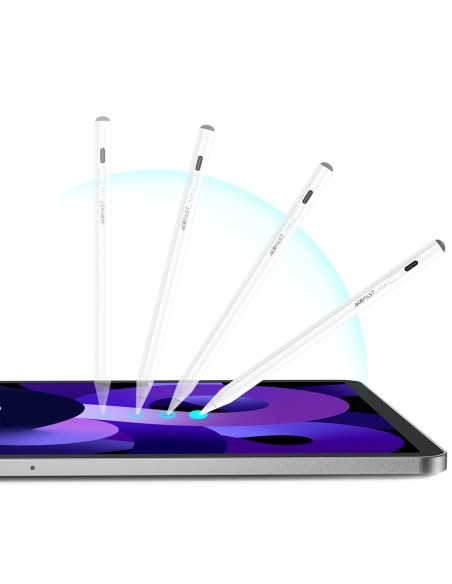 
Talpinis rašiklis iPad su 2 antgaliais V2 - baltas
