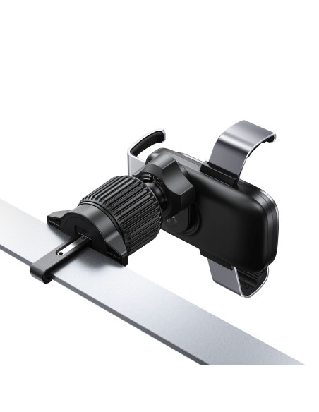 
„Gravity“ automobilio telefono laikiklis oro išleidimo angai – pilkas
