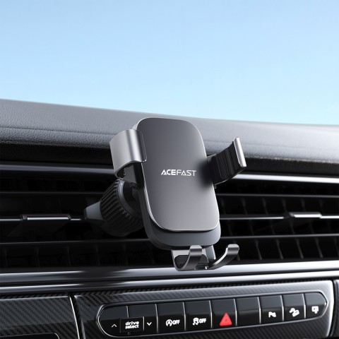 
„Gravity“ automobilio telefono laikiklis oro išleidimo angai – pilkas
