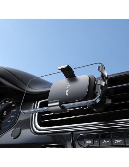 
„Gravity“ automobilio telefono laikiklis oro išleidimo angai – pilkas
