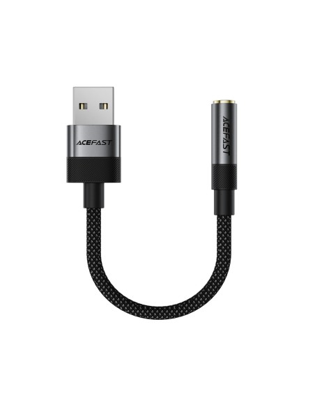 
USB-A į 3,5 mm mini lizdą jungiantis adapteris – juodas
