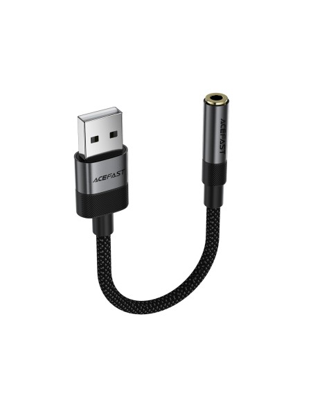 
USB-A į 3,5 mm mini lizdą jungiantis adapteris – juodas

