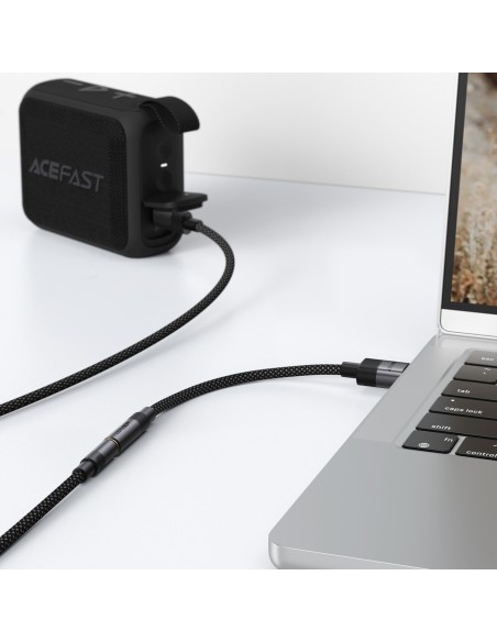 
USB-A į 3,5 mm mini lizdą jungiantis adapteris – juodas

