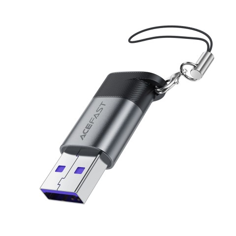 
USB-C - USB-A adapteris - pilkas
