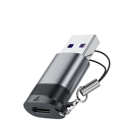 
USB-C - USB-A adapteris - pilkas
