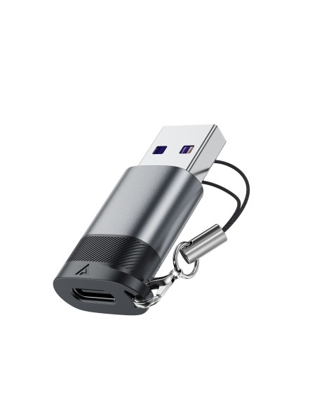 
USB-C - USB-A adapteris - pilkas
