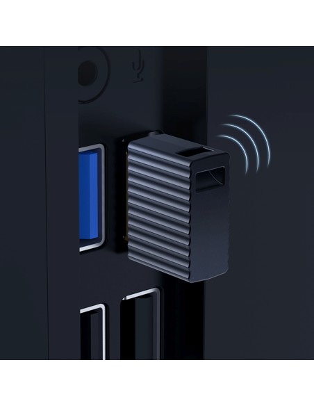 
„Bluetooth 5.0“ USB-A imtuvo adapteris – juodas
