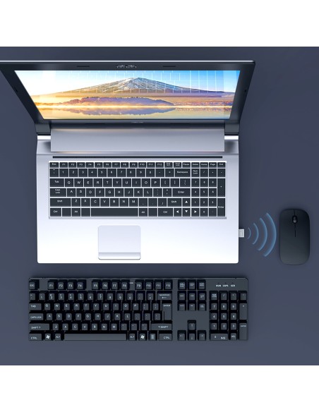 
„Bluetooth 5.0“ USB-A imtuvo adapteris – juodas
