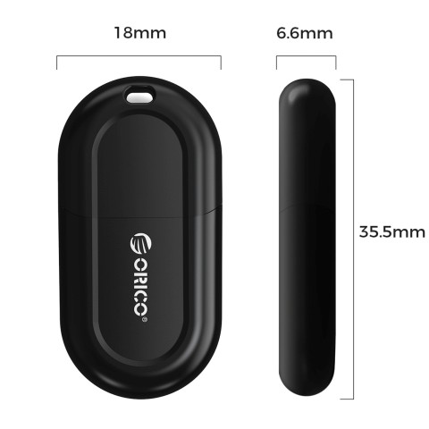 
„Bluetooth 5.3“ USB-A adapteris – juodas
