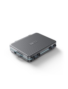 
Dėklas atminties kortelėms ir duomenų laikmenoms 2,5 colio SSD HDD M.2 SSD SD Micro SD CF kortelių skaitytuvams
