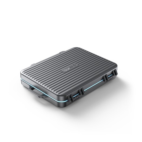 
Dėklas atminties kortelėms ir duomenų laikmenoms 2,5 colio SSD HDD M.2 SSD SD Micro SD CF kortelių skaitytuvams
