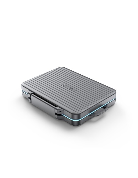 
Dėklas atminties kortelėms ir duomenų laikmenoms 2,5 colio SSD HDD M.2 SSD SD Micro SD CF kortelių skaitytuvams
