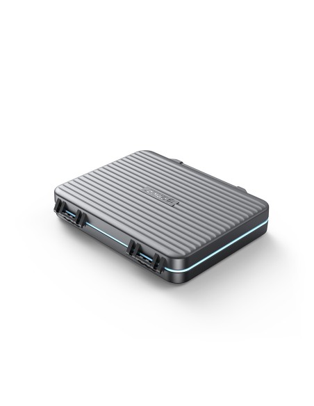 
Dėklas atminties kortelėms ir duomenų laikmenoms 2,5 colio SSD HDD M.2 SSD SD Micro SD CF kortelių skaitytuvams
