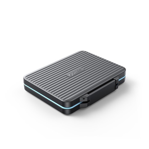 
Dėklas atminties kortelėms ir duomenų laikmenoms 2,5 colio SSD HDD M.2 SSD SD Micro SD CF kortelių skaitytuvams
