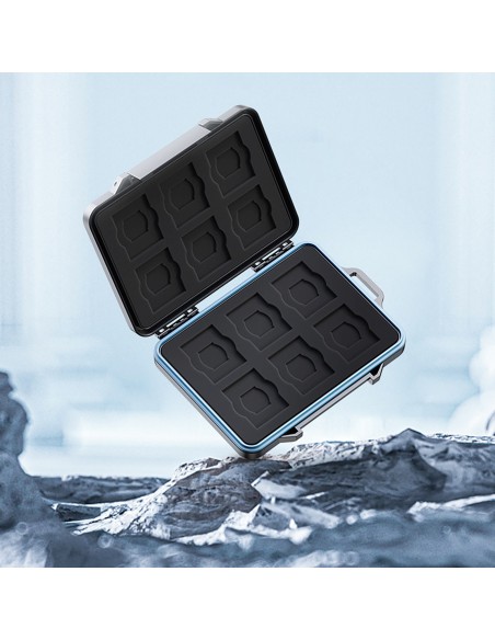
Dėklas atminties kortelėms ir duomenų laikmenoms 2,5 colio SSD HDD M.2 SSD SD Micro SD CF kortelių skaitytuvams
