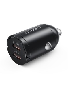 
USB-C 30W automobilinis įkroviklis – juodas

