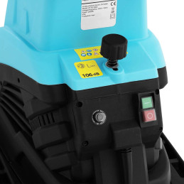 Elektrinis medžio smulkintuvas su 45 mm talpa 4500 aps./min 2600 W
