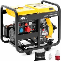 Galios generatorius dyzelinis elektros generatorius 12,5 l 240/400 V 5500 W AVR