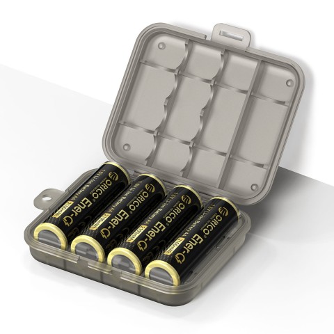 
Įkraunamos ličio baterijos AA 1,5 V 2100 mWh USB-C su įkrovimo laidu - 4 vnt.
