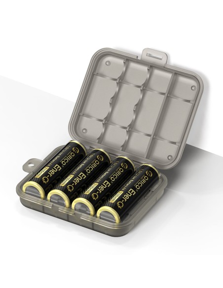 
Įkraunamos ličio baterijos AA 1,5 V 2100 mWh USB-C su įkrovimo laidu - 4 vnt.
