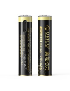 
Įkraunamos ličio baterijos AAA 1,5 V 500 mWh USB-C - 2 vnt.
