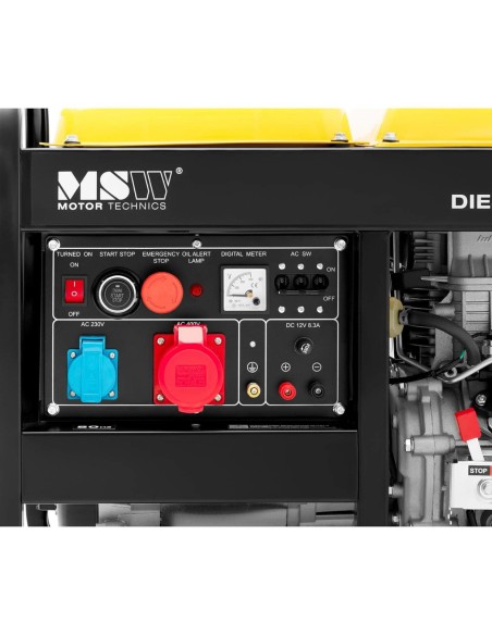Galios generatorius dyzelinis elektros generatorius 12,5 l 240/400 V 5500 W AVR Galios generatorius dyzelinis elektros generatorius 12,5 l 240/400 V 5500 W AVR