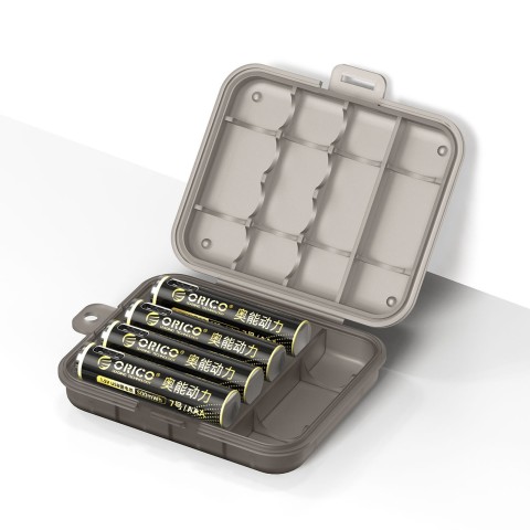 
Įkraunamos ličio baterijos AAA 1,5 V 500 mWh USB-C su įkrovimo laidu - 4 vnt.
