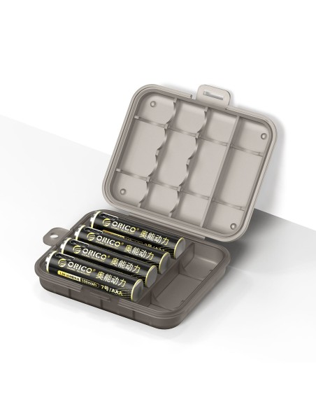 
Įkraunamos ličio baterijos AAA 1,5 V 500 mWh USB-C su įkrovimo laidu - 4 vnt.

