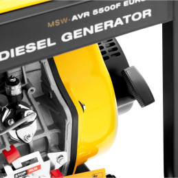 Galios generatorius dyzelinis elektros generatorius 12,5 l 240/400 V 5500 W AVR
