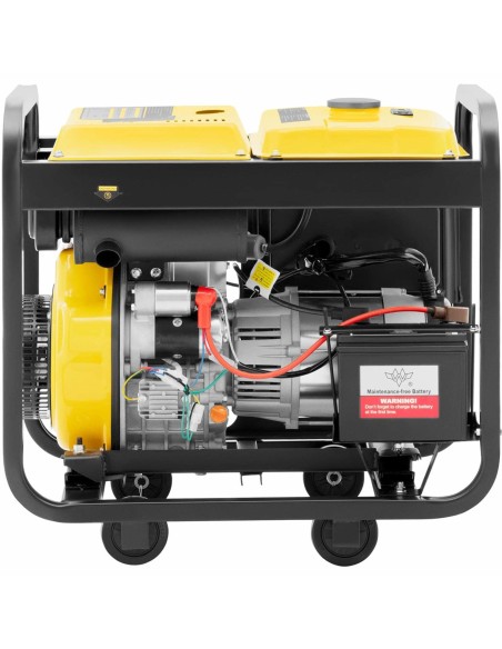 Galios generatorius dyzelinis elektros generatorius 12,5 l 240/400 V 5500 W AVR Galios generatorius dyzelinis elektros generatorius 12,5 l 240/400 V 5500 W AVR