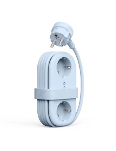
6 viename AC USB-A USB-C GaN 65W maitinimo lizdas – mėlynas
