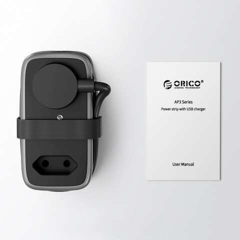 
5 viename AC USB-A USB-C 15,5 W maitinimo blokas – juodas
