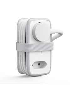 
5 viename AC USB-A USB-C 15,5 W maitinimo blokas – baltas
