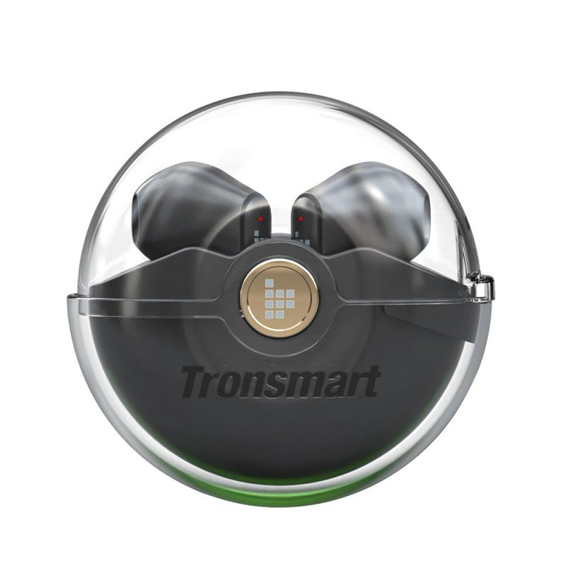 Battle žaidimų TWS į ausis įdedamos Bluetooth ausinės, atsparios vandeniui IPX5 juodos spalvos