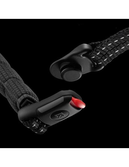 
Reguliuojamas dviračio šalmas 58–62 cm – juodas
