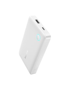 
10000mAh 15W „EnerFill FP11“ nešiojama baterija su USB-C laidu, 30 cm, balta
