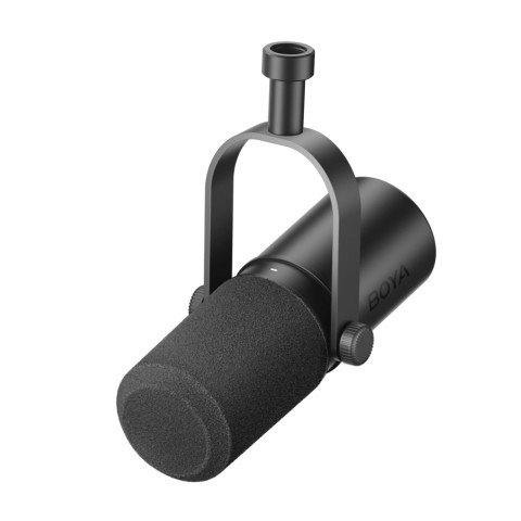 
Laidinis studijinis mikrofonas podkastams su USB XLR – juodas
