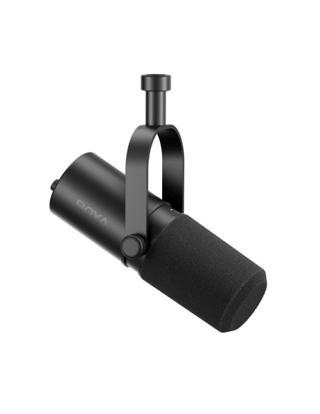 
Laidinis studijinis mikrofonas podkastams su USB XLR – juodas
